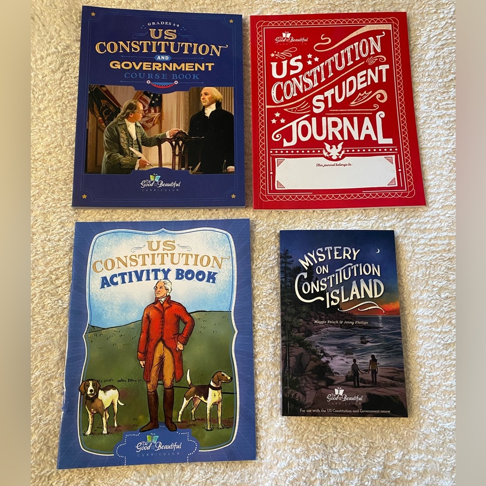 The Good and The Beautiful US Constitution and Government Course Set